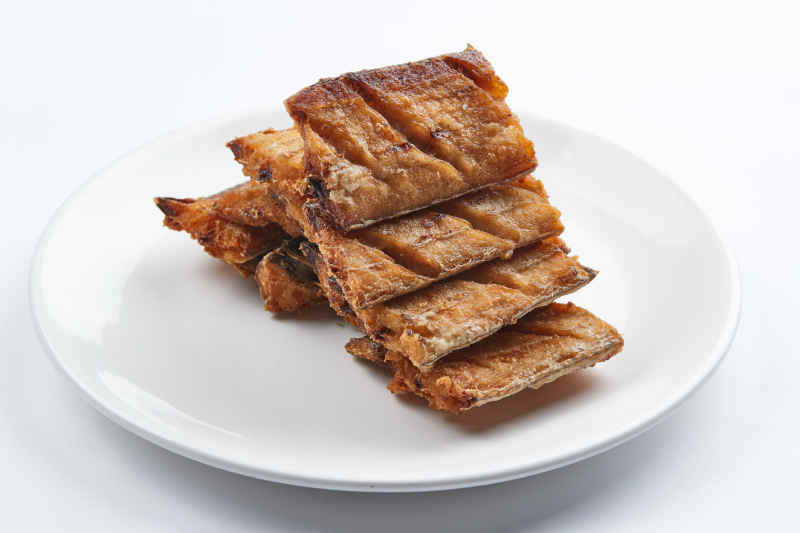 美味油炸带鱼图片