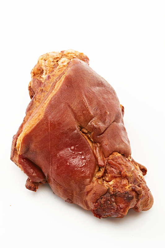 古法烟熏大猪肘肘子图片