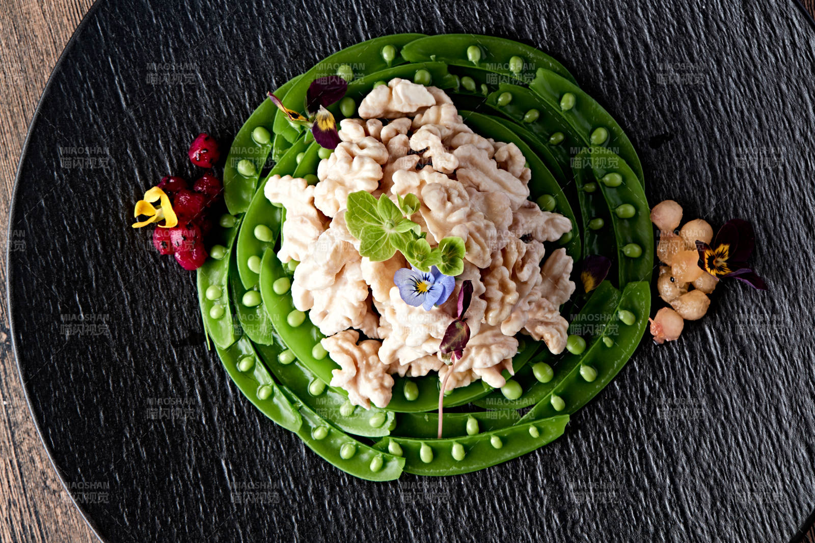 蜜豆盐水核桃仁图片