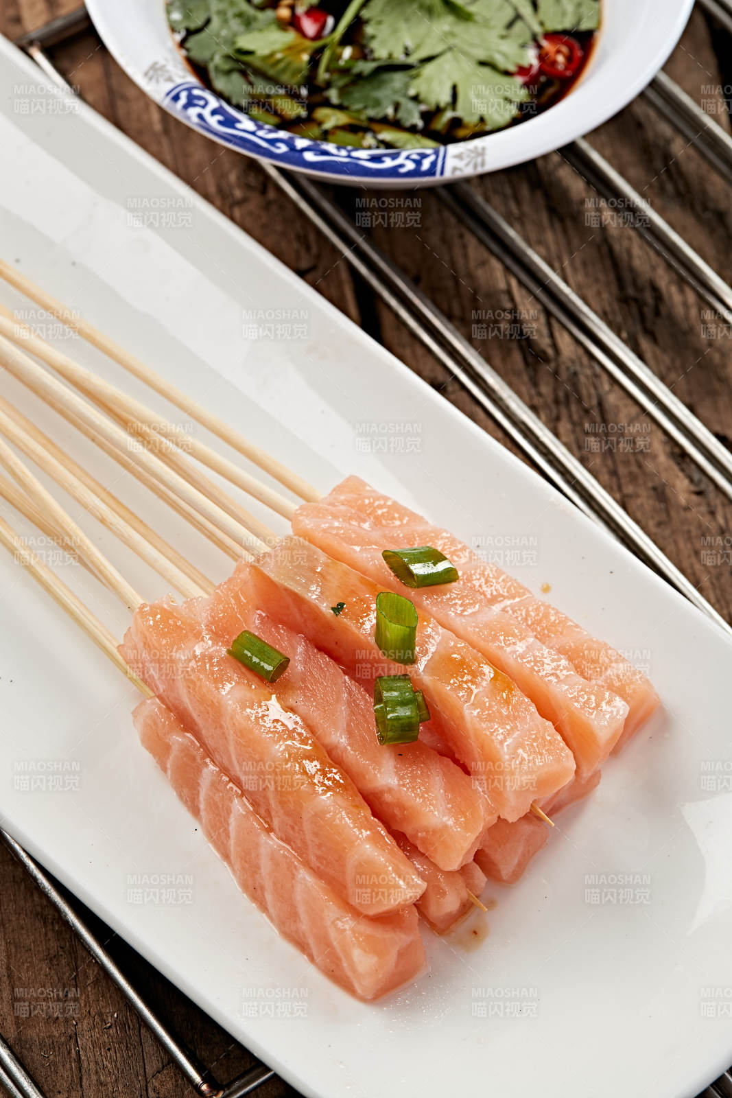 成都串串刺身三文鱼图片