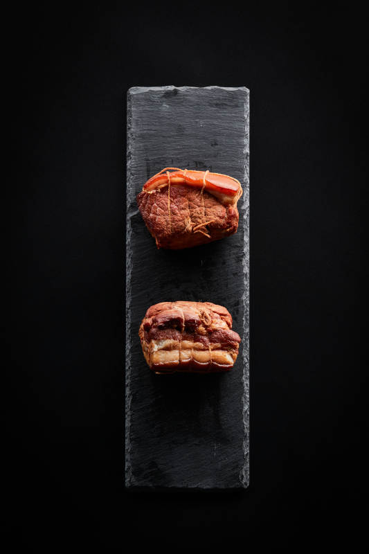 柴沟堡熏肉烟熏五花肉图片