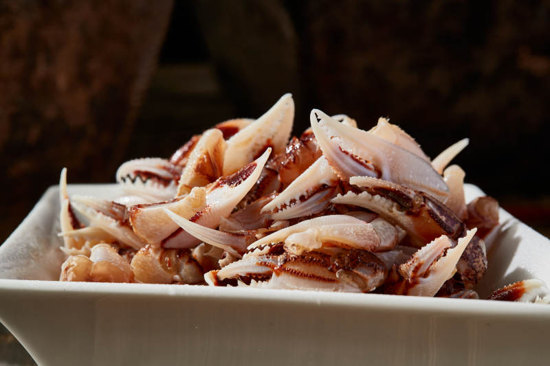 生淹小海鲜生淹蟹钳图片