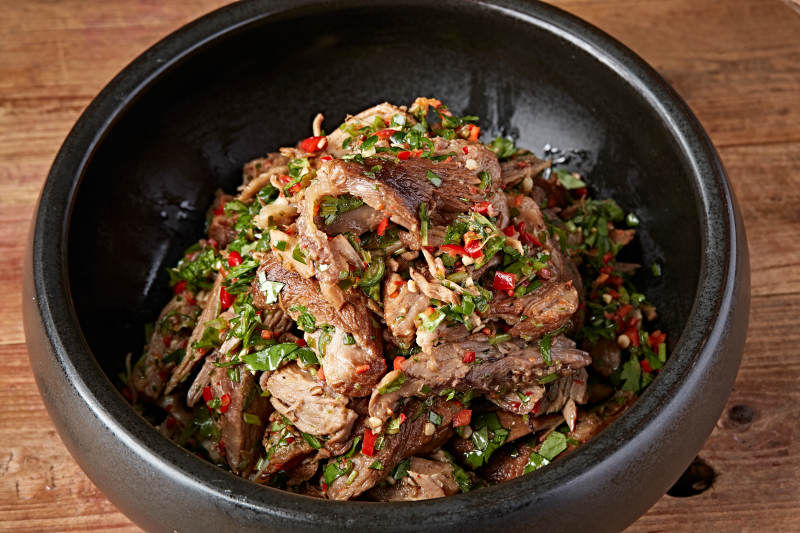 湘味辣拌拆骨肉图片