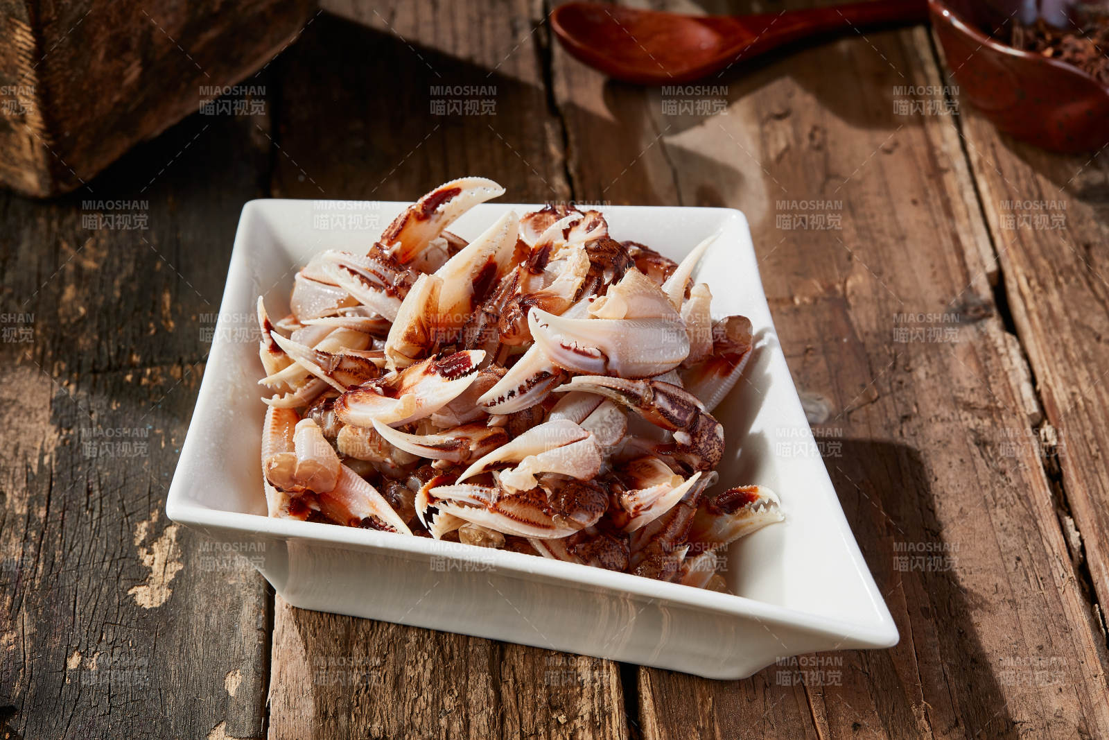 生淹小海鲜生淹蟹钳图片