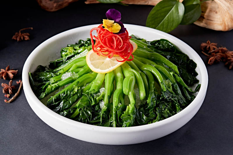 冰镇白灼芥蓝图片