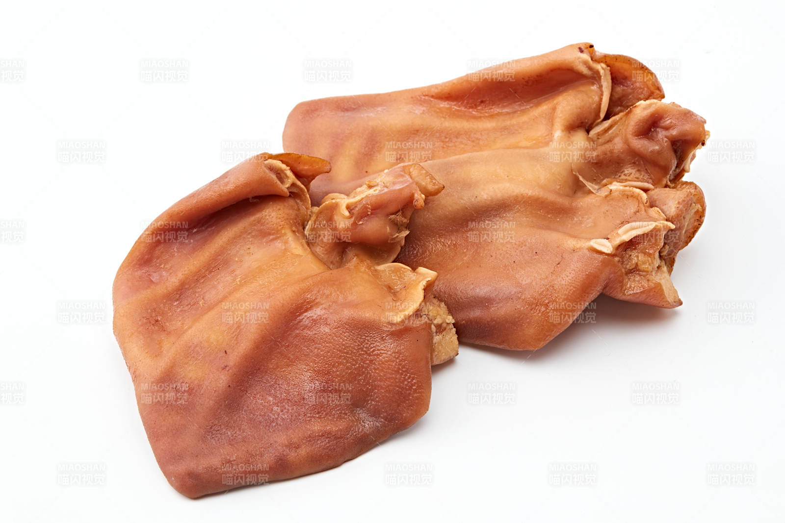 熟食整只熏卤猪耳朵图片