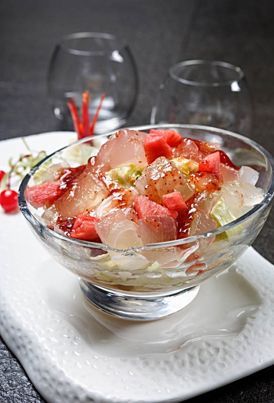 酸奶西瓜芦荟冰图片