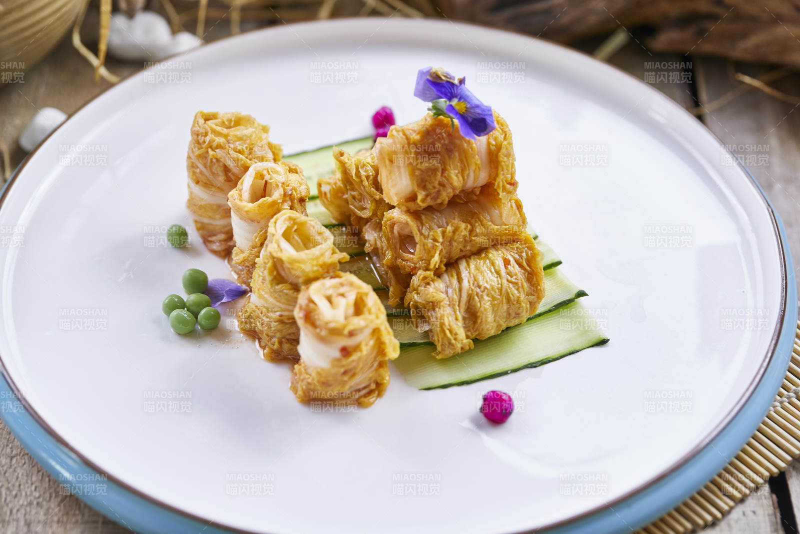 芥香娃娃菜卷图片