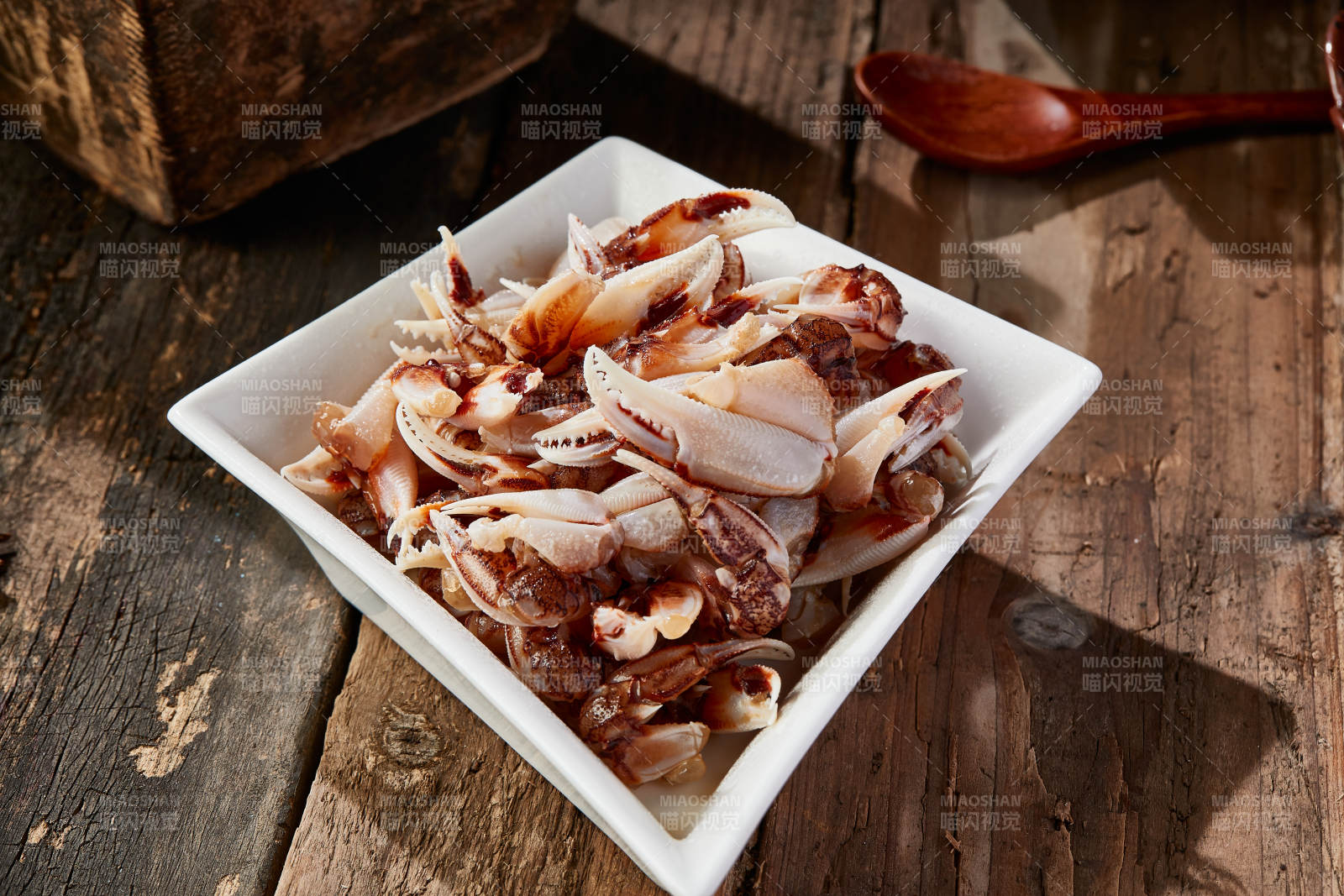 生淹小海鲜生淹蟹钳图片