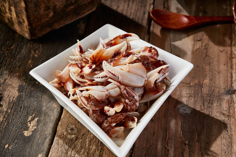 生淹小海鲜生淹蟹钳图片