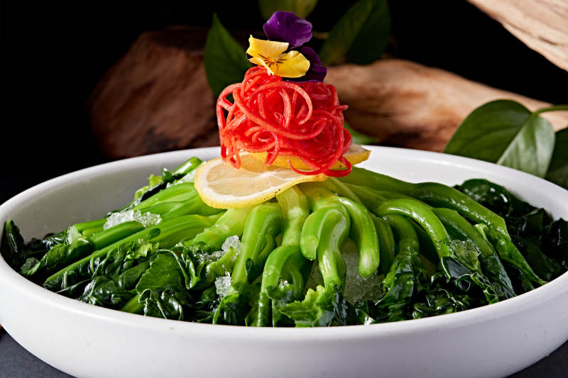 冰镇白灼芥蓝图片