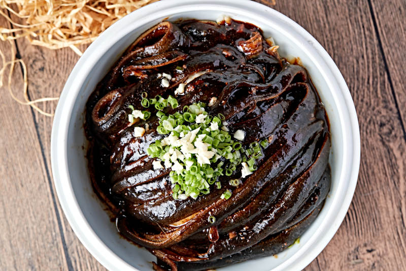 淮扬菜生敲鳝丝图片