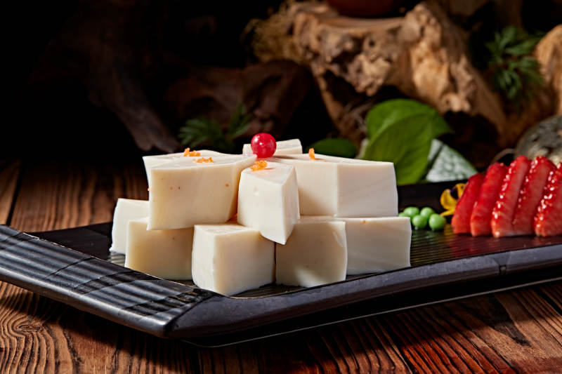 小吃甜品椰奶糕图片