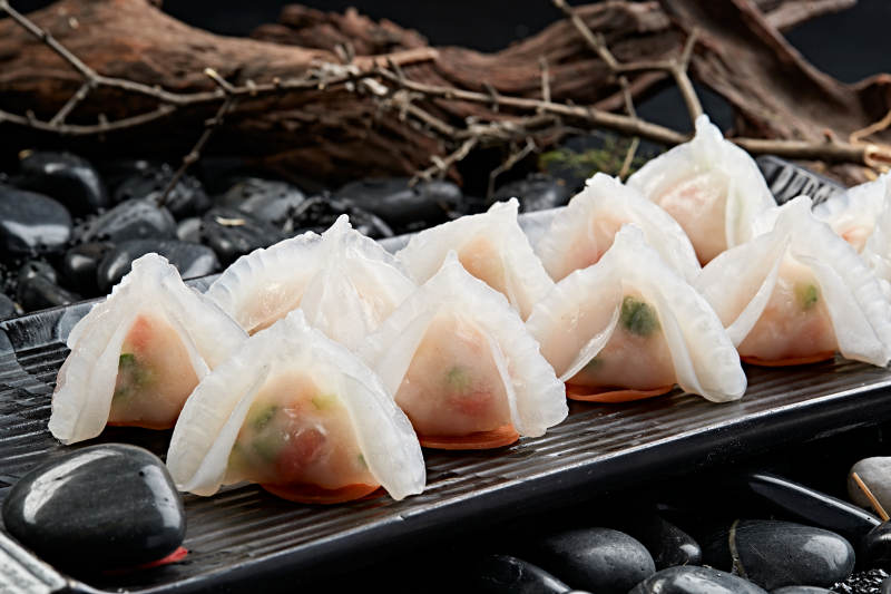 港式水晶虾饺图片