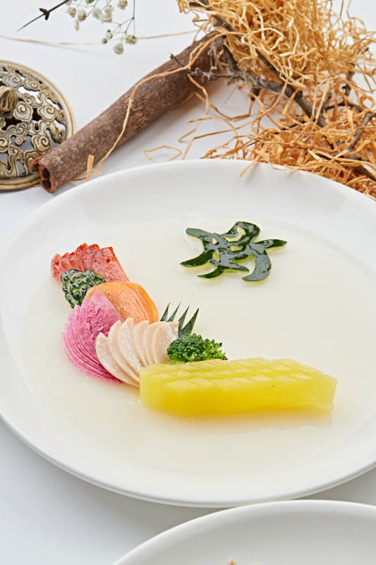 制作精美的艺术凉菜图片