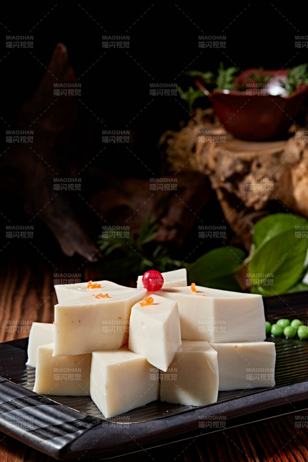 小吃甜品椰奶糕图片