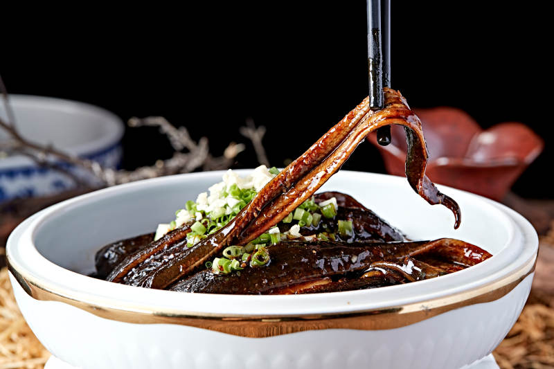 淮扬菜生敲鳝丝图片