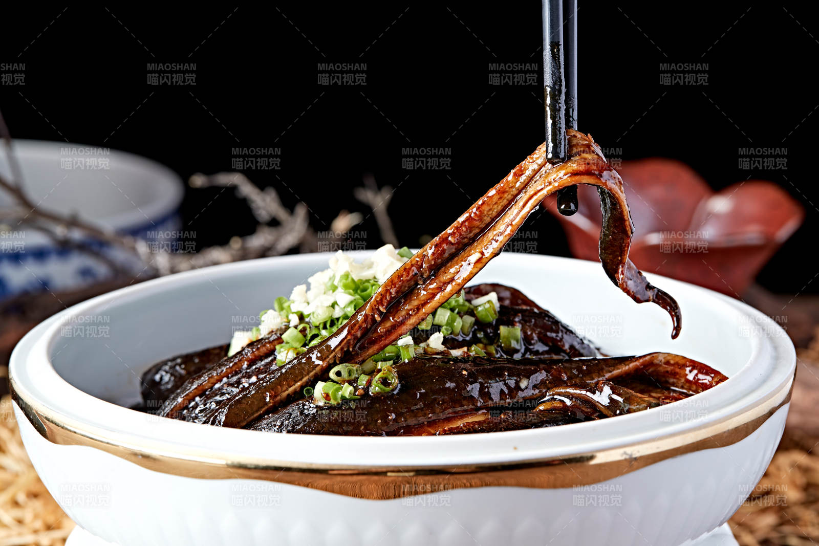 淮扬菜生敲鳝丝图片