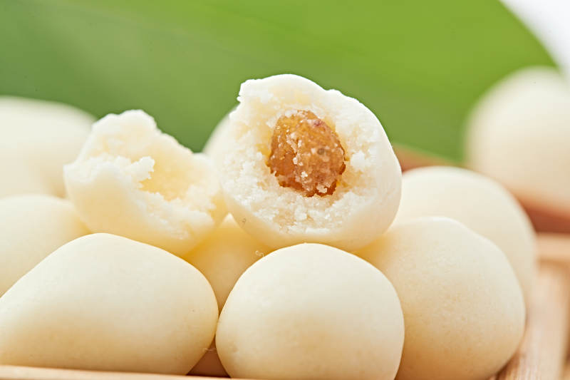 浓香甜美滋味浓郁的蒙族牛奶制品特写图片