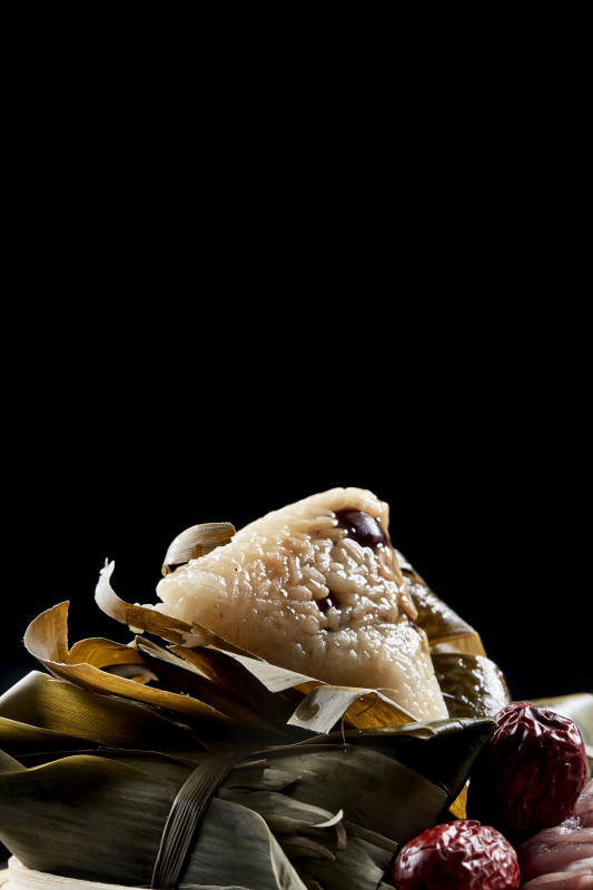 端午节的粽子和原材料图片