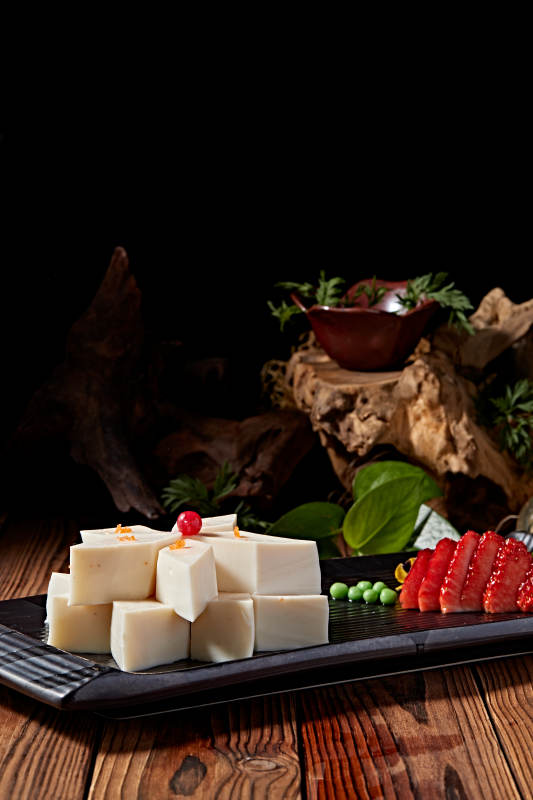 小吃甜品椰奶糕图片