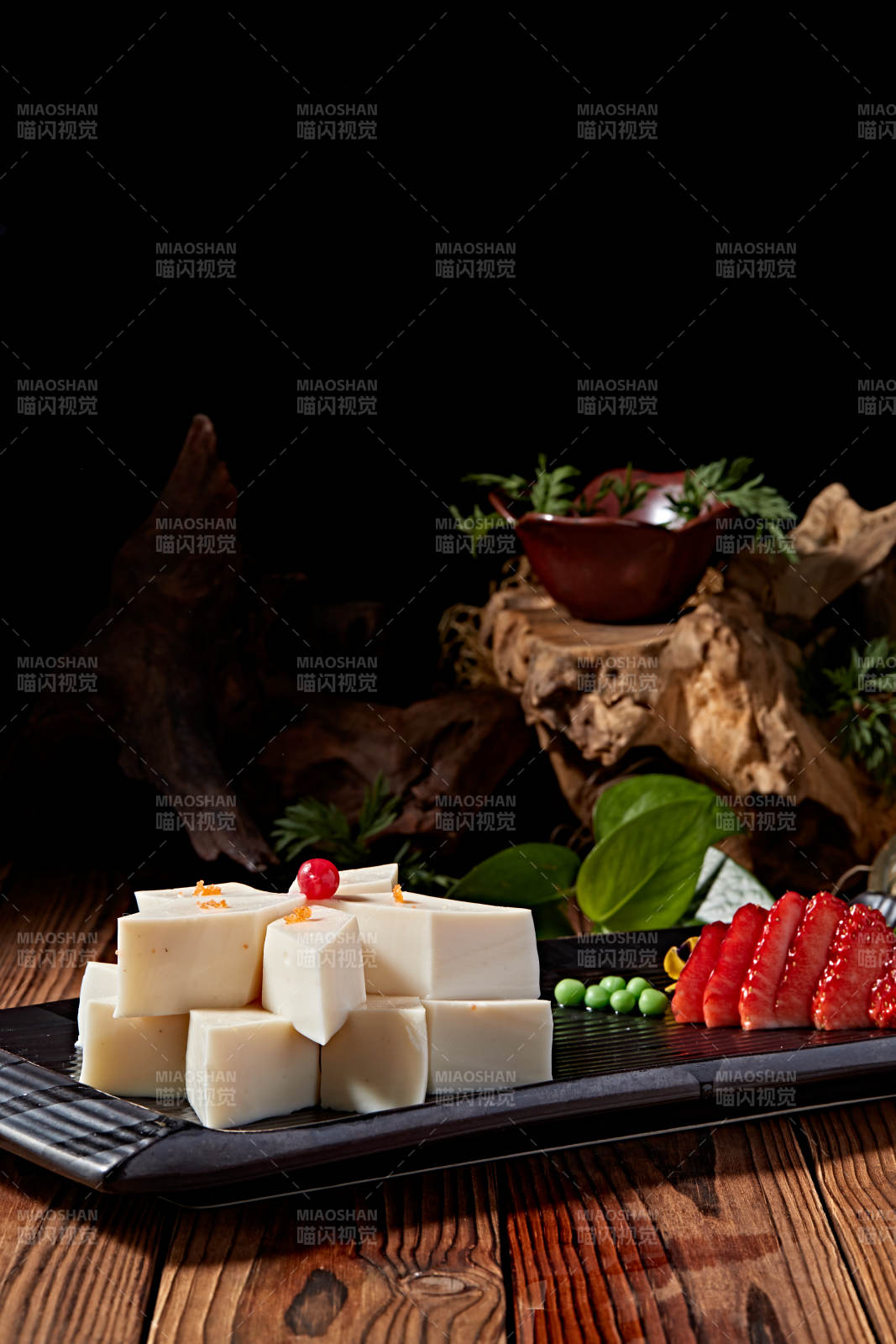 小吃甜品椰奶糕图片