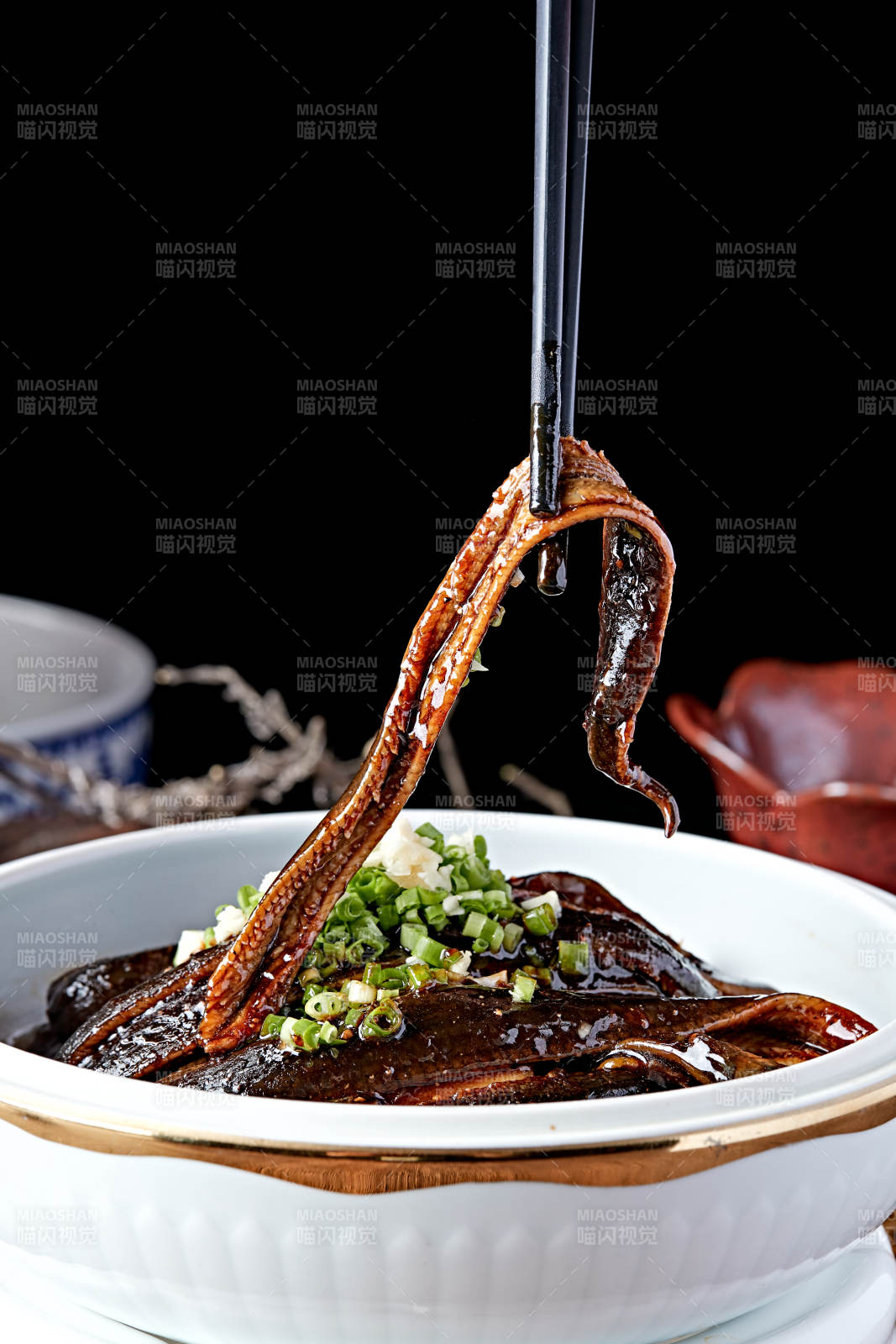 淮扬菜生敲鳝丝图片