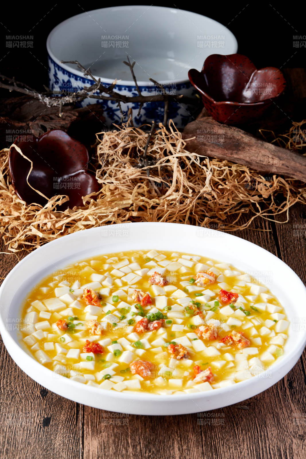 浓汤蟹黄焗豆腐图片