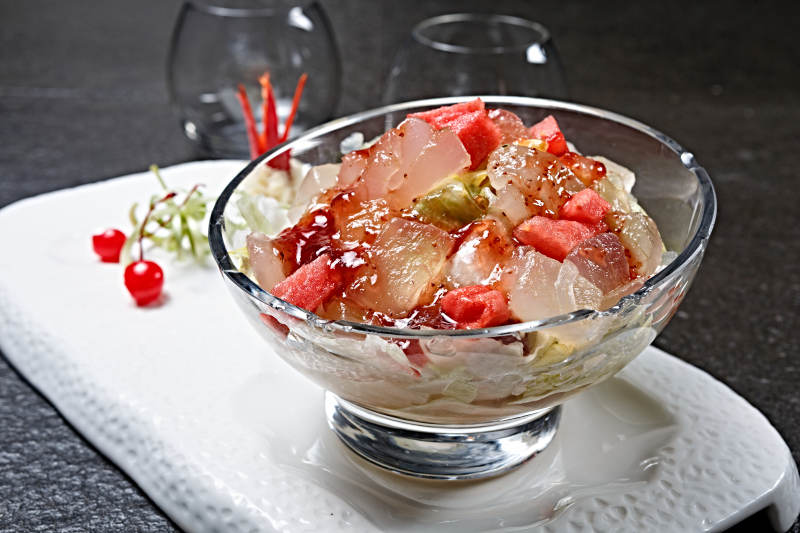 酸奶西瓜芦荟冰图片