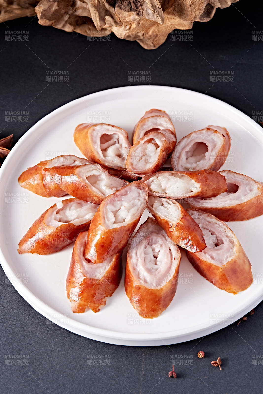 港式茶餐脆皮猪大肠图片