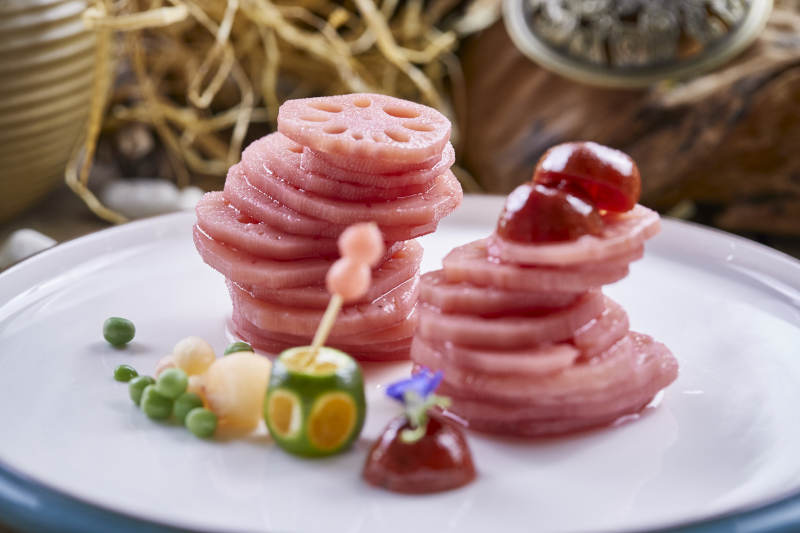 红酒樱桃醸藕片图片