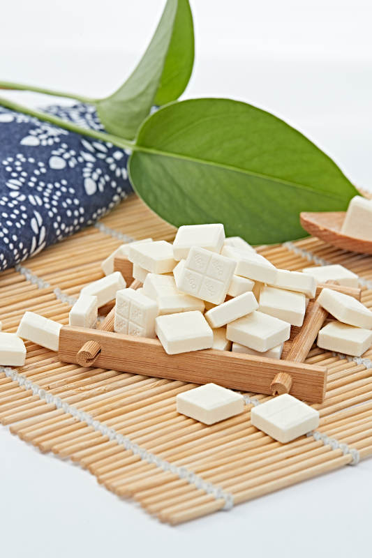 浓香甜美滋味浓郁的蒙族牛奶制品特写图片