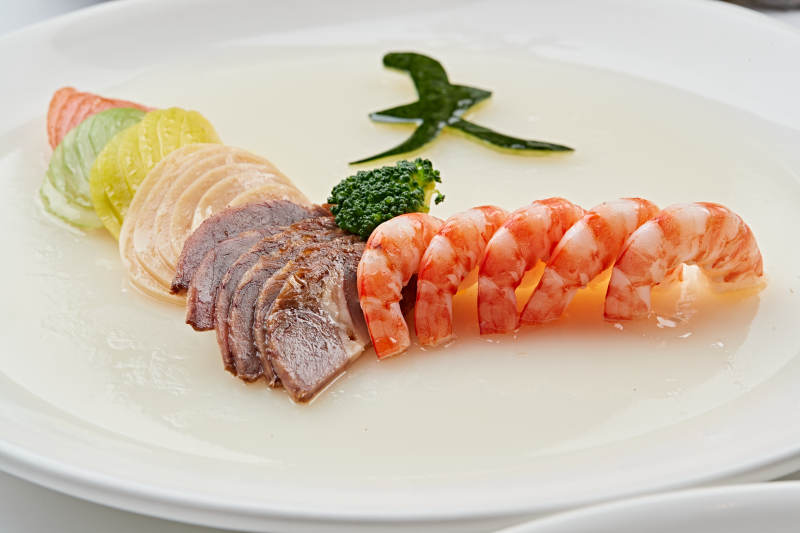 制作精美的艺术凉菜图片