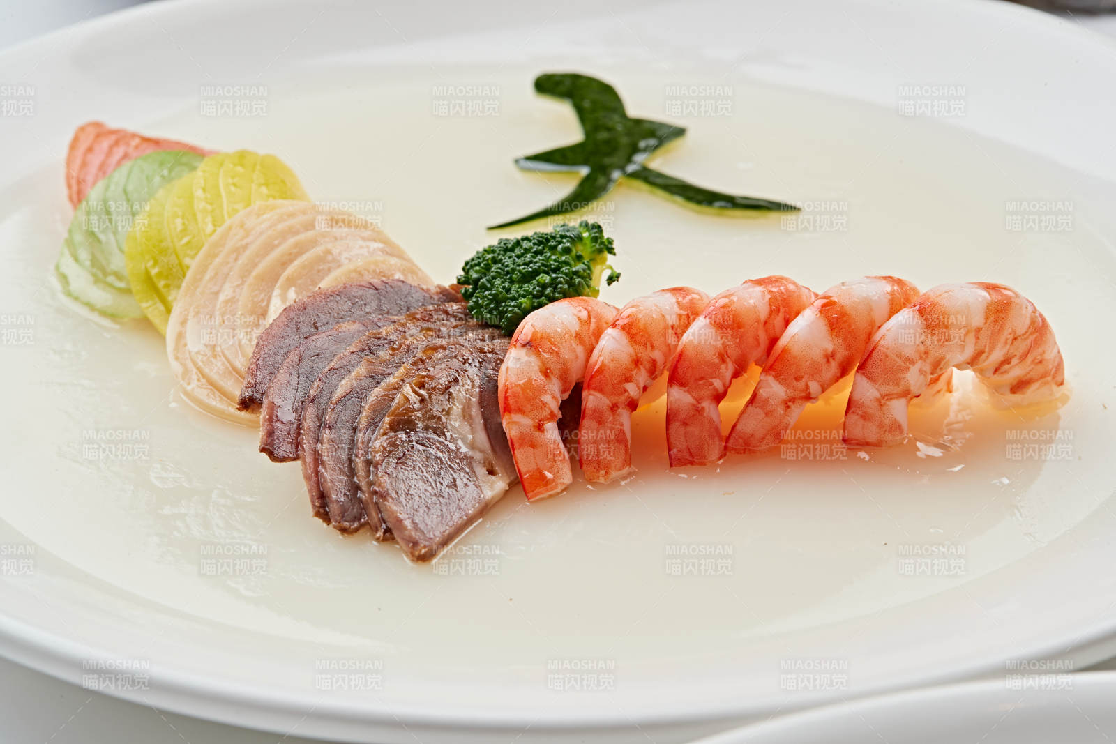 制作精美的艺术凉菜图片