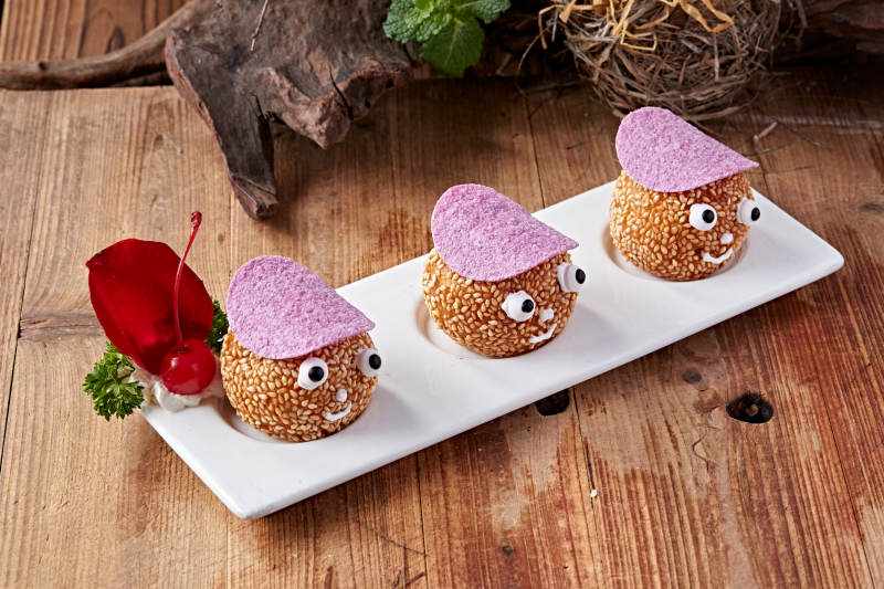 笑脸薯香麻团先生图片