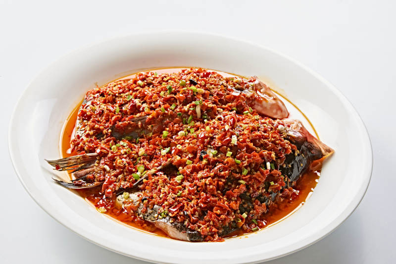 湘味剁椒鱼头图片