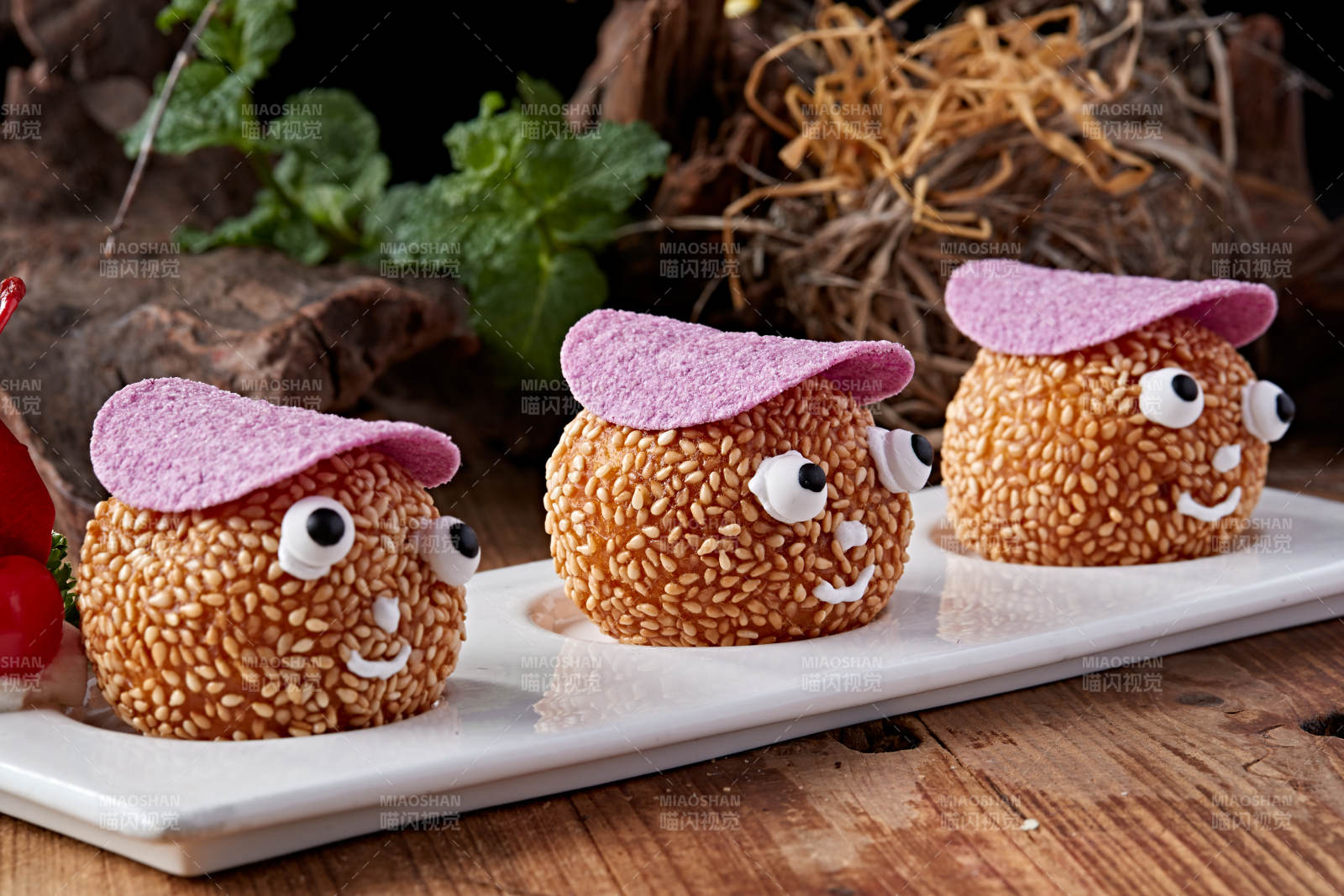 笑脸薯香麻团先生图片