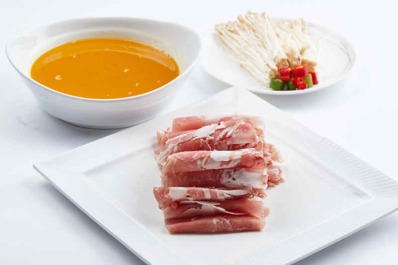 半成品菜酸汤金针菇肥羊配料图片