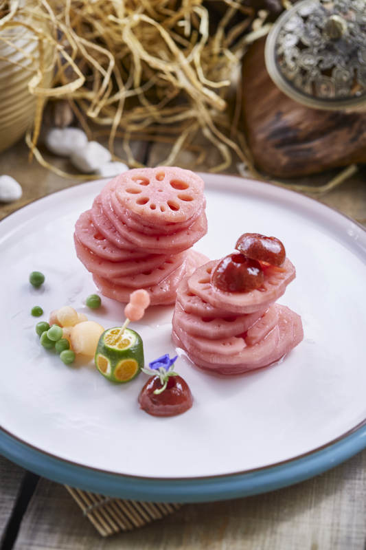 红酒樱桃醸藕片图片