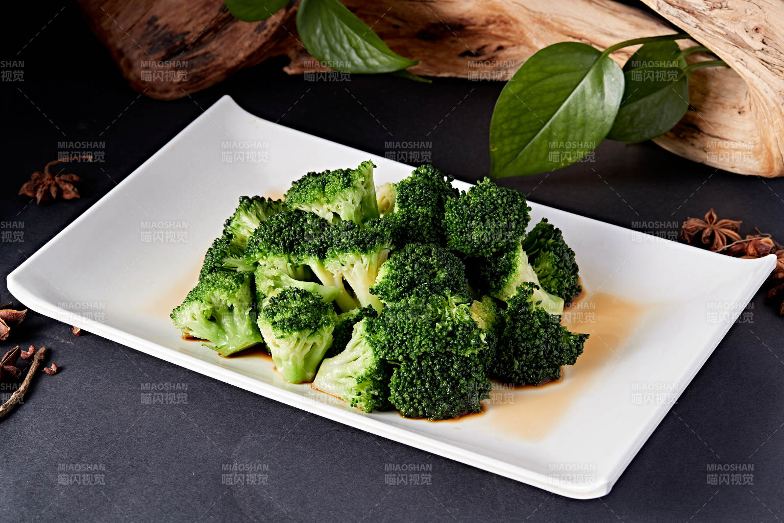 白灼西蓝花图片