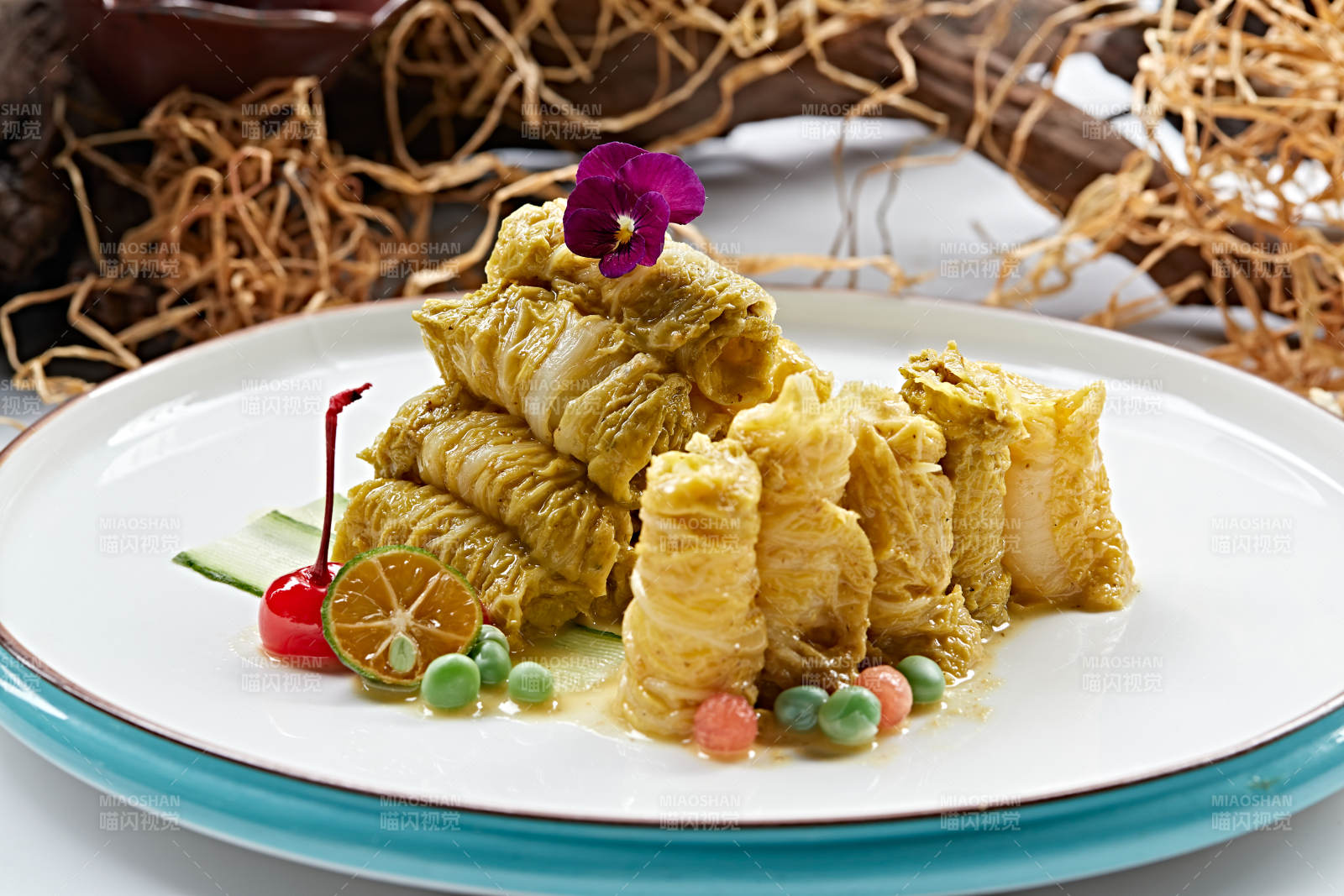 京味娃娃菜腌芥末墩图片