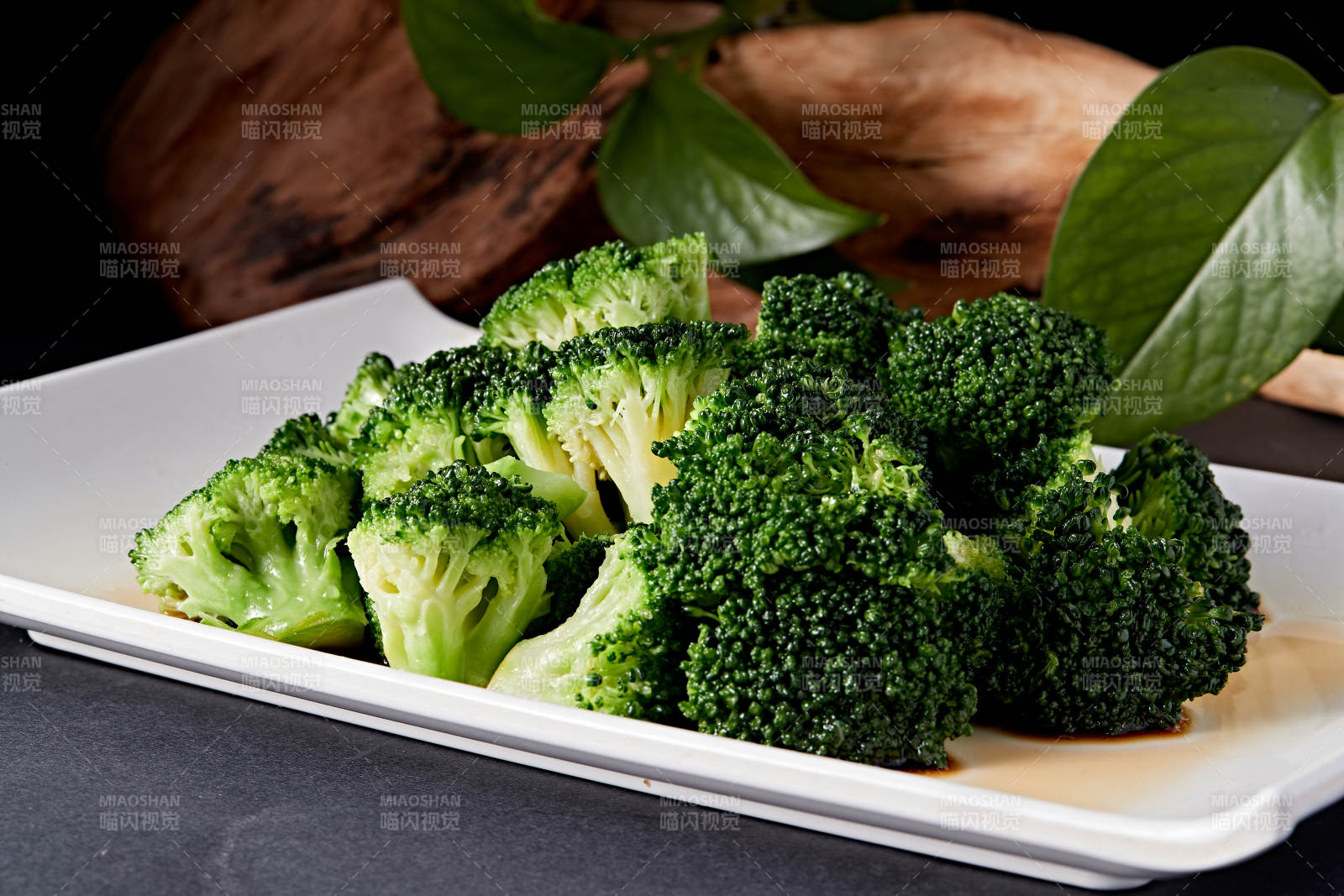 白灼西蓝花图片