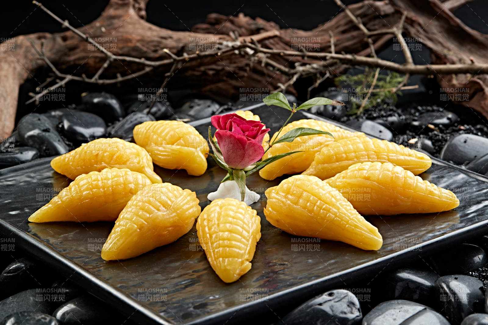 糯米玉米奶油糕图片