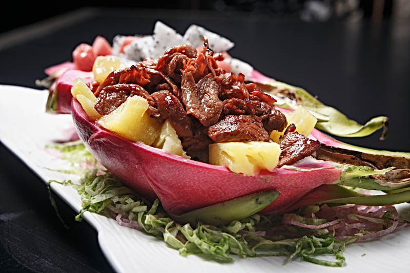 火龙果牛里脊图片