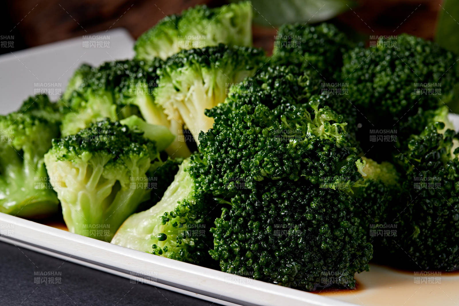 白灼西蓝花图片