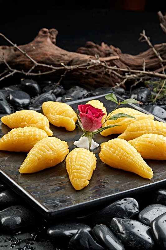 糯米玉米奶油糕图片