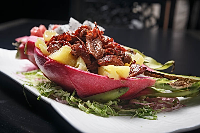 火龙果牛里脊图片