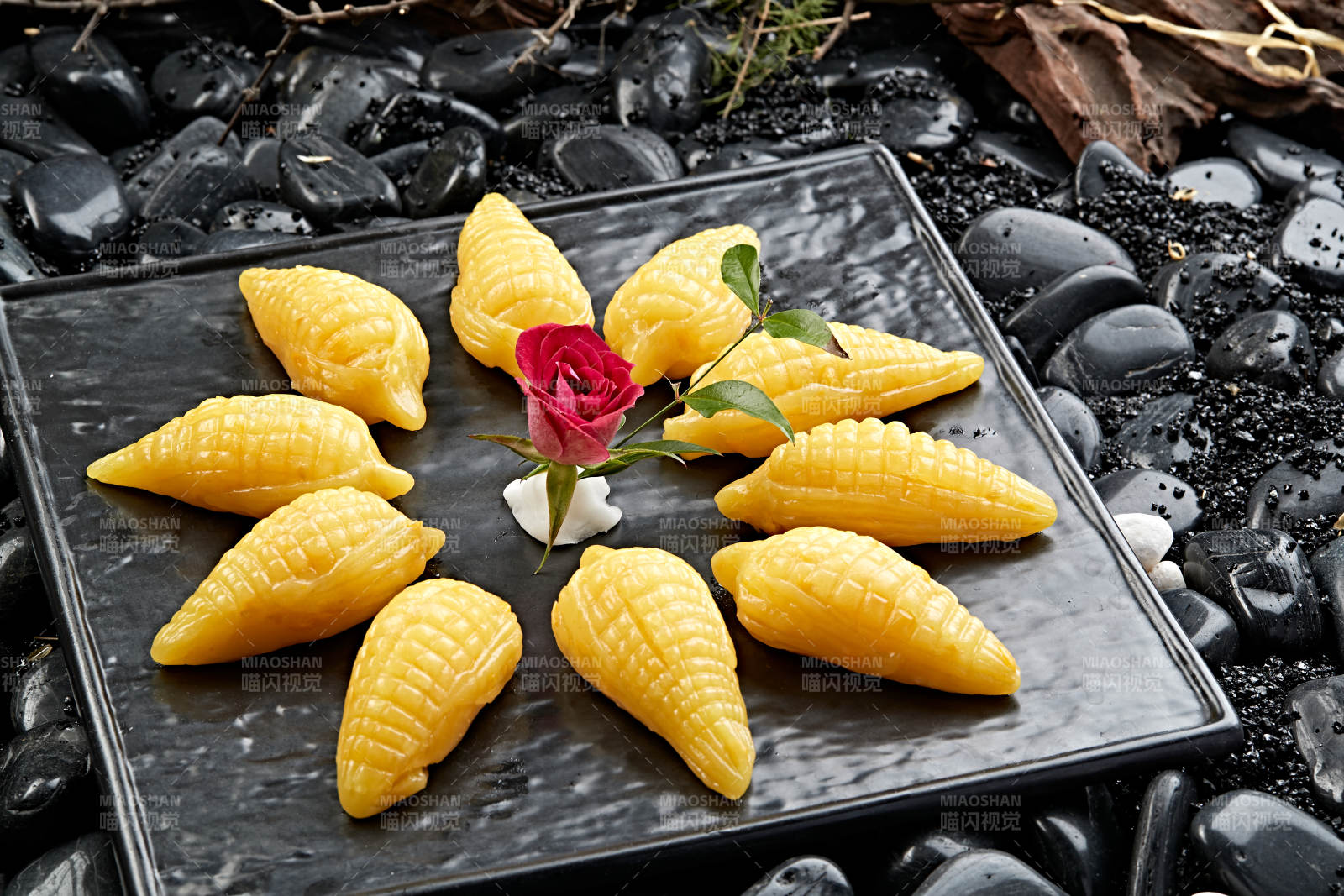 糯米玉米奶油糕图片