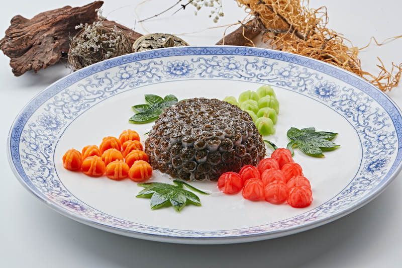 制作精美的艺术凉菜图片