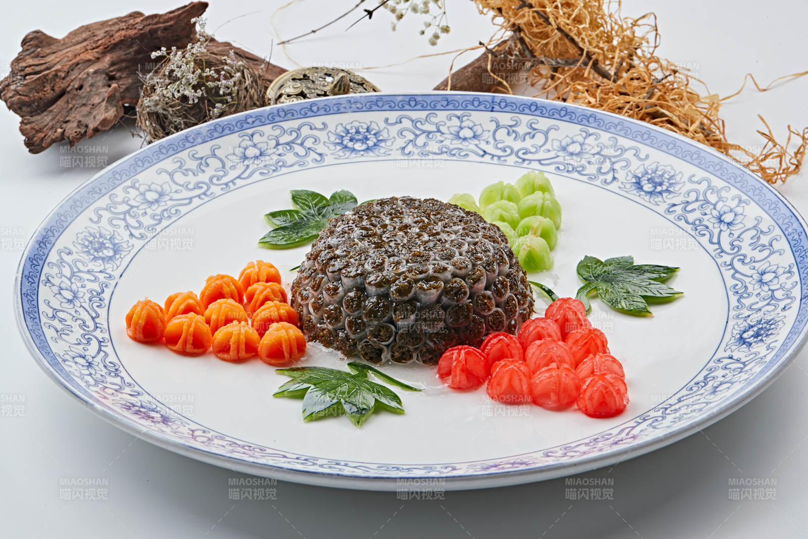 制作精美的艺术凉菜图片